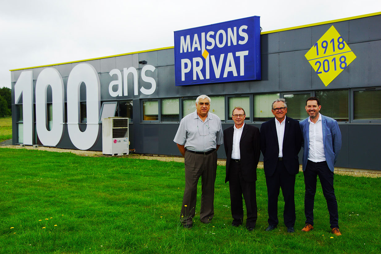 Photo du siège Maisons Privat constructeur de maisons individuelles en vendee loire atlantique charente maritime